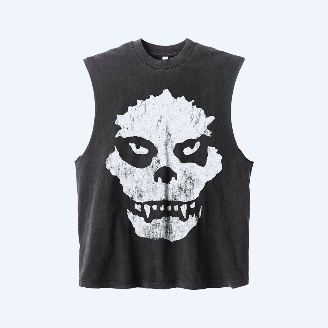 godzilla-x-misfits-tank-top-schwarz-baumwolle-gr-l image 1