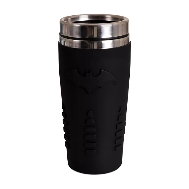 batman-logo-reisebecher-schwarz-to-go-becher-kratzfest image 1