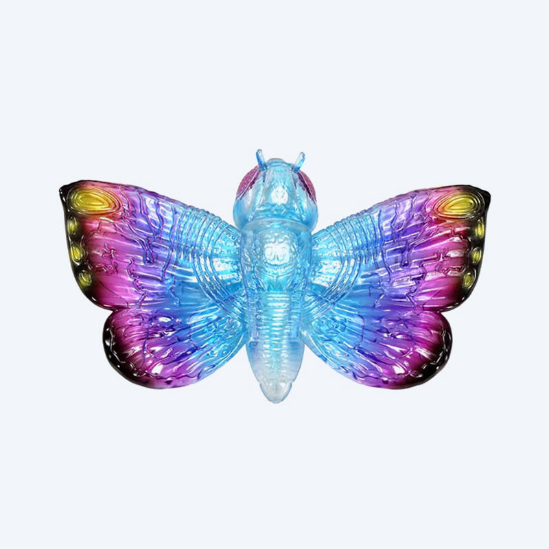 godzilla-middle-size-mothra-1992-sofubi-figur-clear-blue-pink image 3