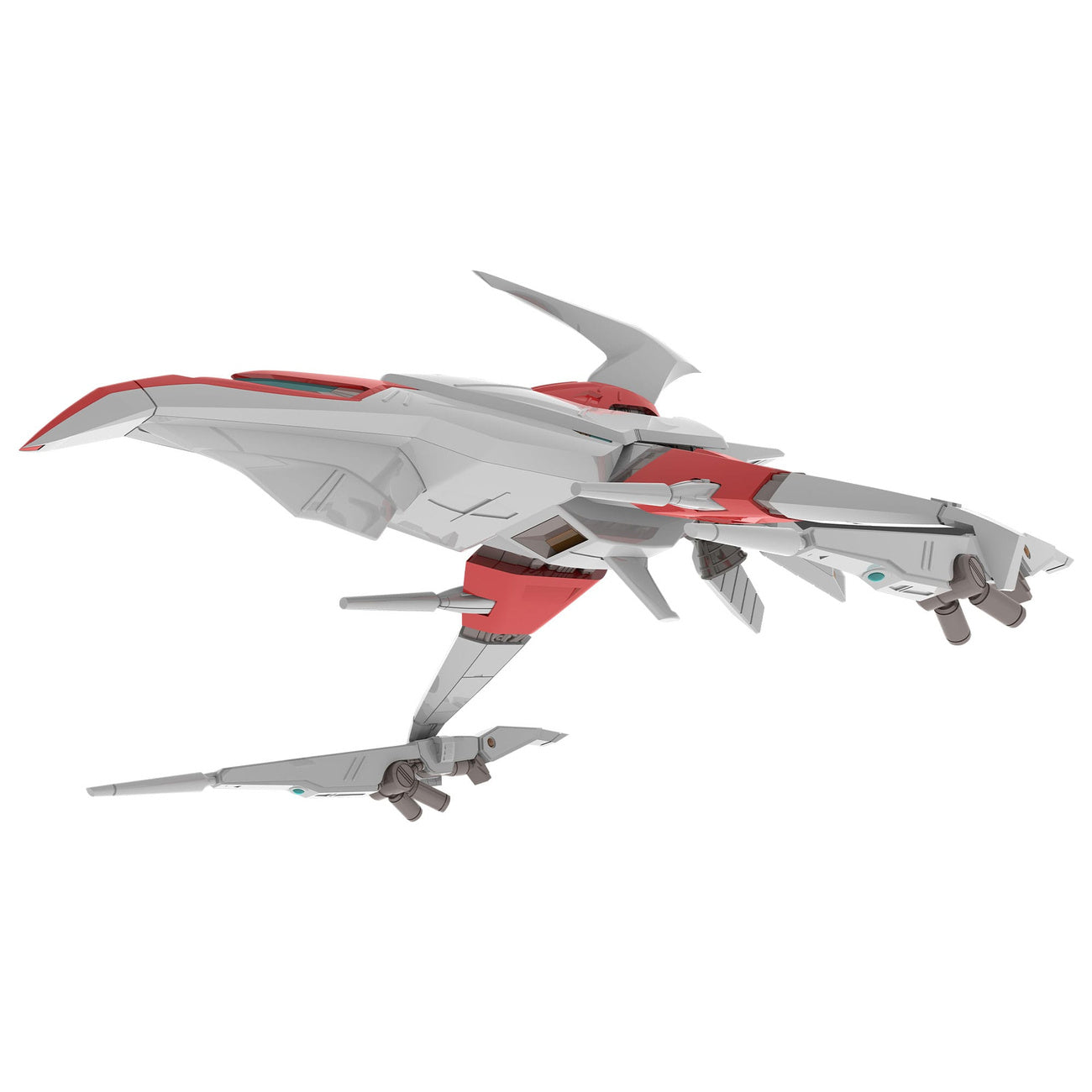 dariusburst-silver-hawk-3f-1b-plastic-kit-1-144-14-cm image 1