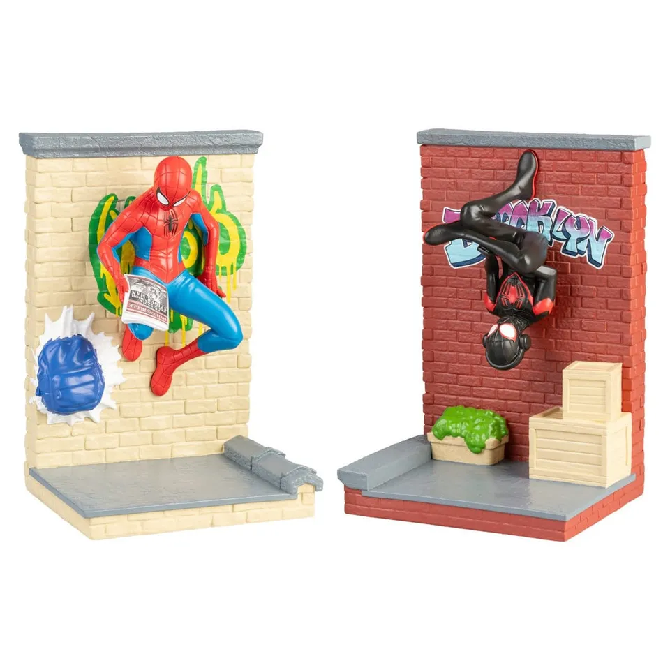elbenwald-marvel-buchst-tzen-spider-man-12-cm-2er-set image 1