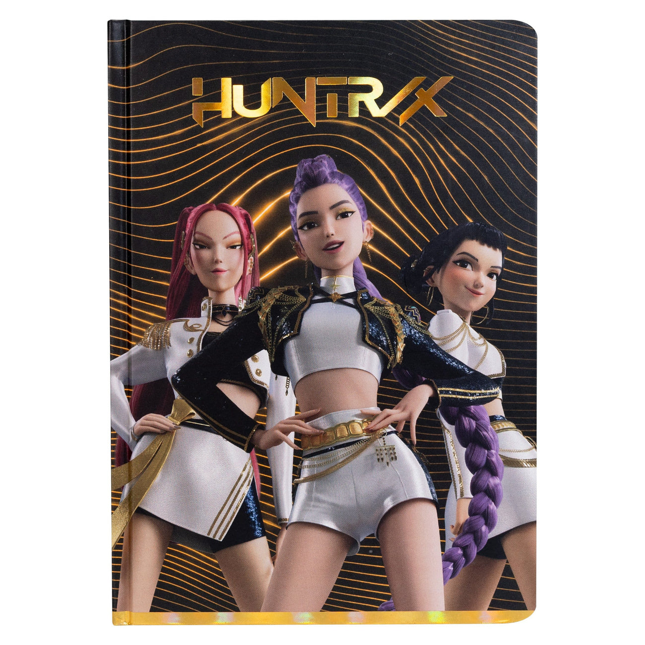 kpop-demon-hunters-notizbuch-a5-golden-liniert image 1