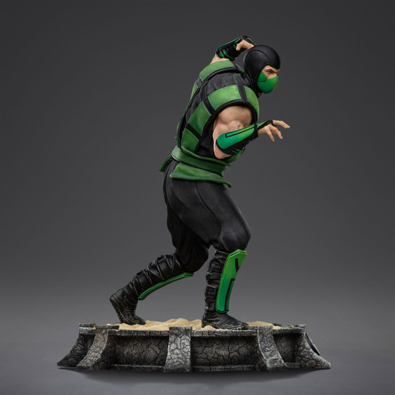 elbenwald-mortal-kombat-reptile-art-scale-statue-1-10-20cm image 6
