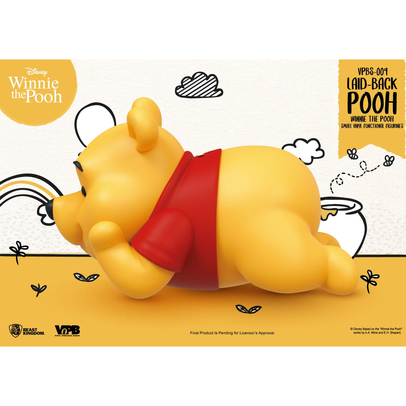 beast-kingdom-winnie-puuh-spardose-liegend-vinyl-17-cm image 3