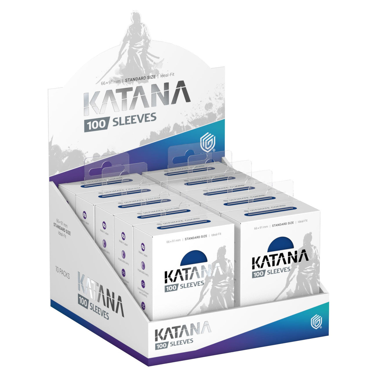 ultimate-guard-katana-sleeves-standard-blau-100-kartenh-llen image 5