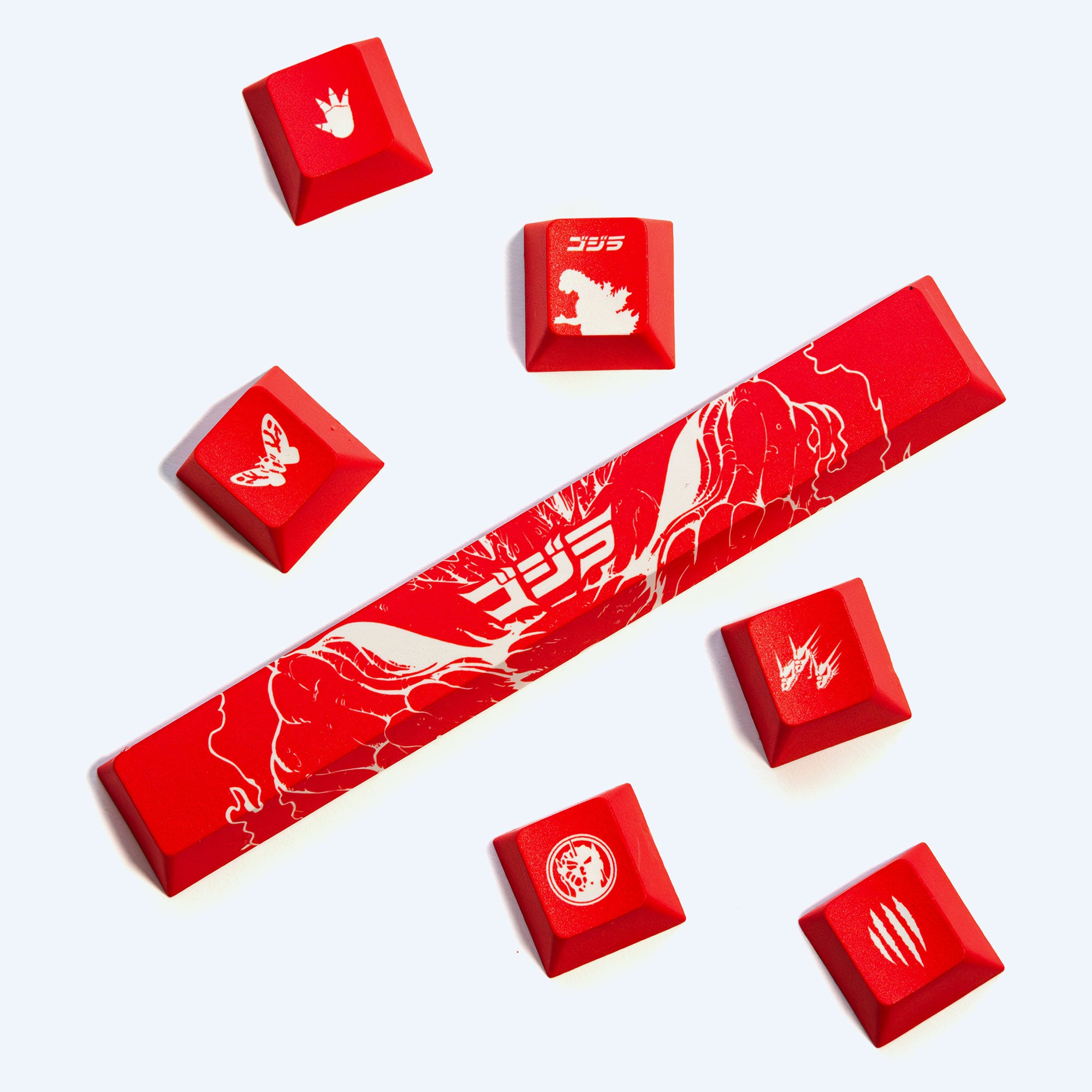 godzilla-s-gaze-keycap-set-157-tastenkappen-pbt-cherry image 3