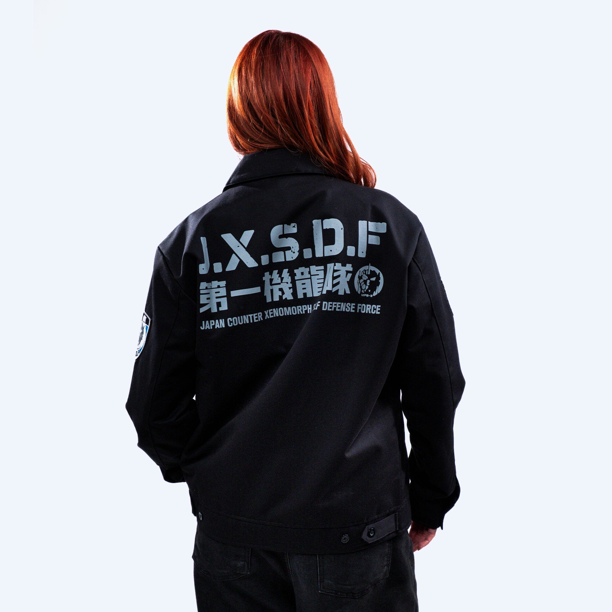 godzilla-jxsdf-black-jacket-schwarz-gr-s-3xl image 4