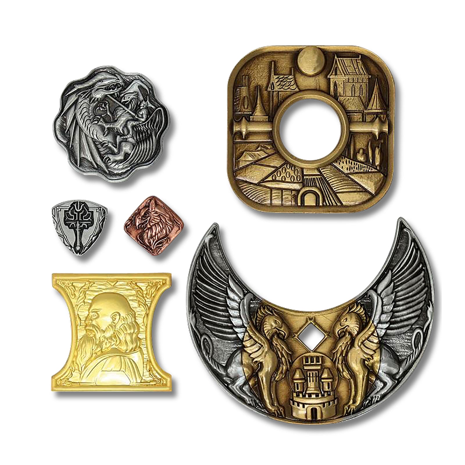 dungeons-dragons-waterdeep-sammlerm-nzen-set-6-st-ck image 4