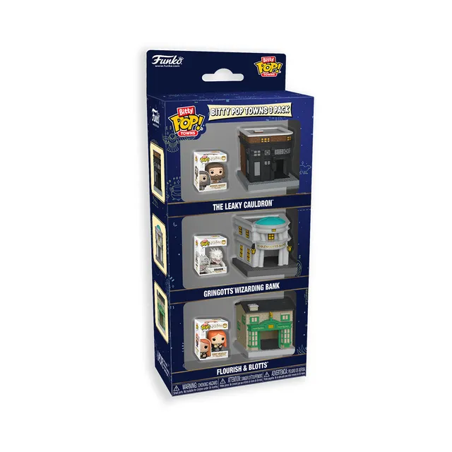 funko-harry-potter-winkelgasse-town-diorama-bitty-pop-set image 1