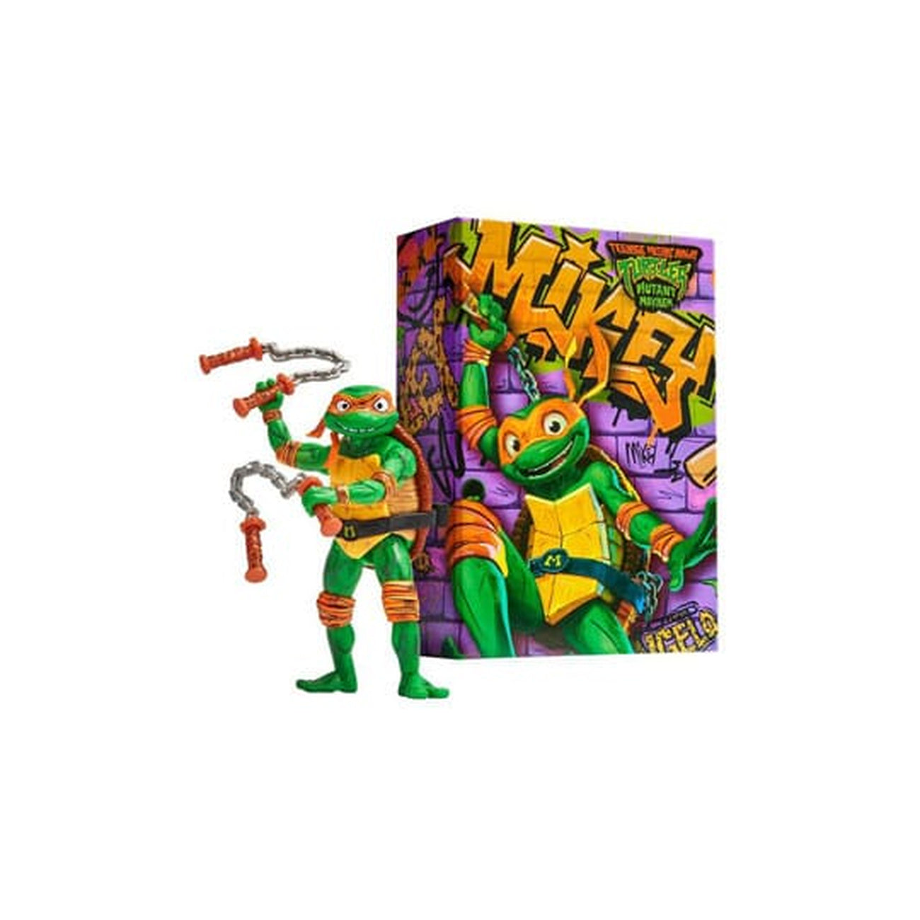 tmnt-mutant-mayhem-actionfigur-michelangelo-comic-con-box image 1