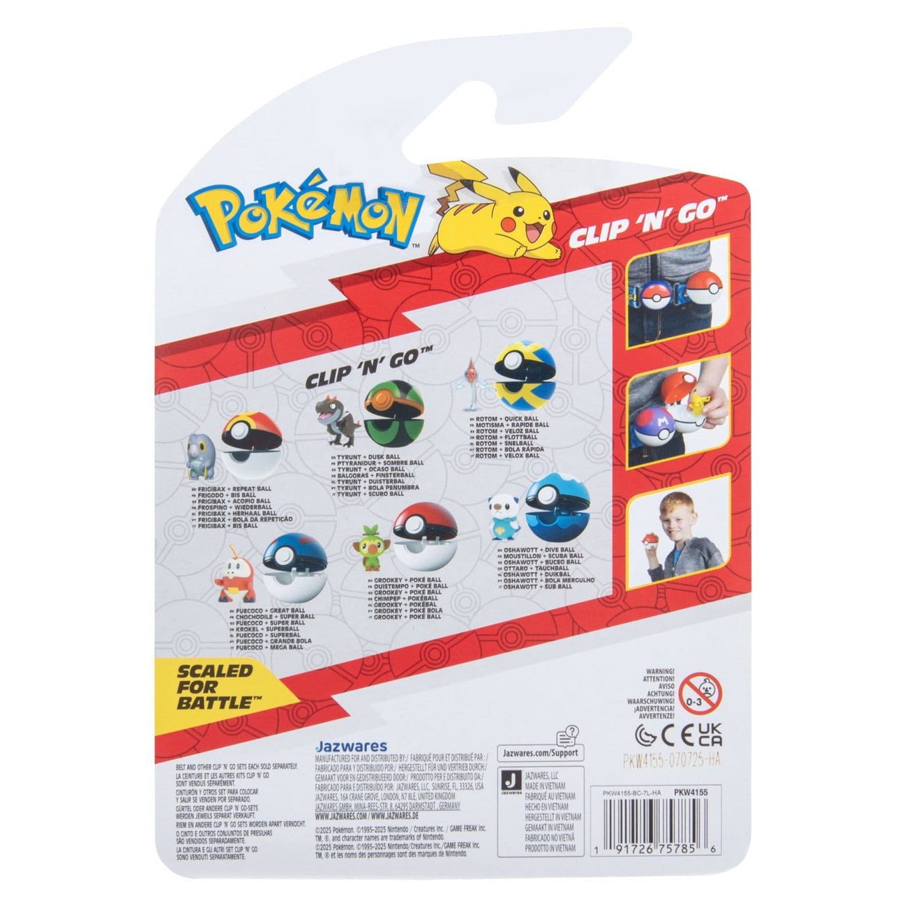 elbenwald-pok-mon-clip-n-go-rotom-schnellball-set image 8