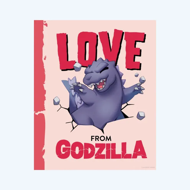 godzilla-love-from-godzilla-buch-hardcover-englisch-32-seiten image 1