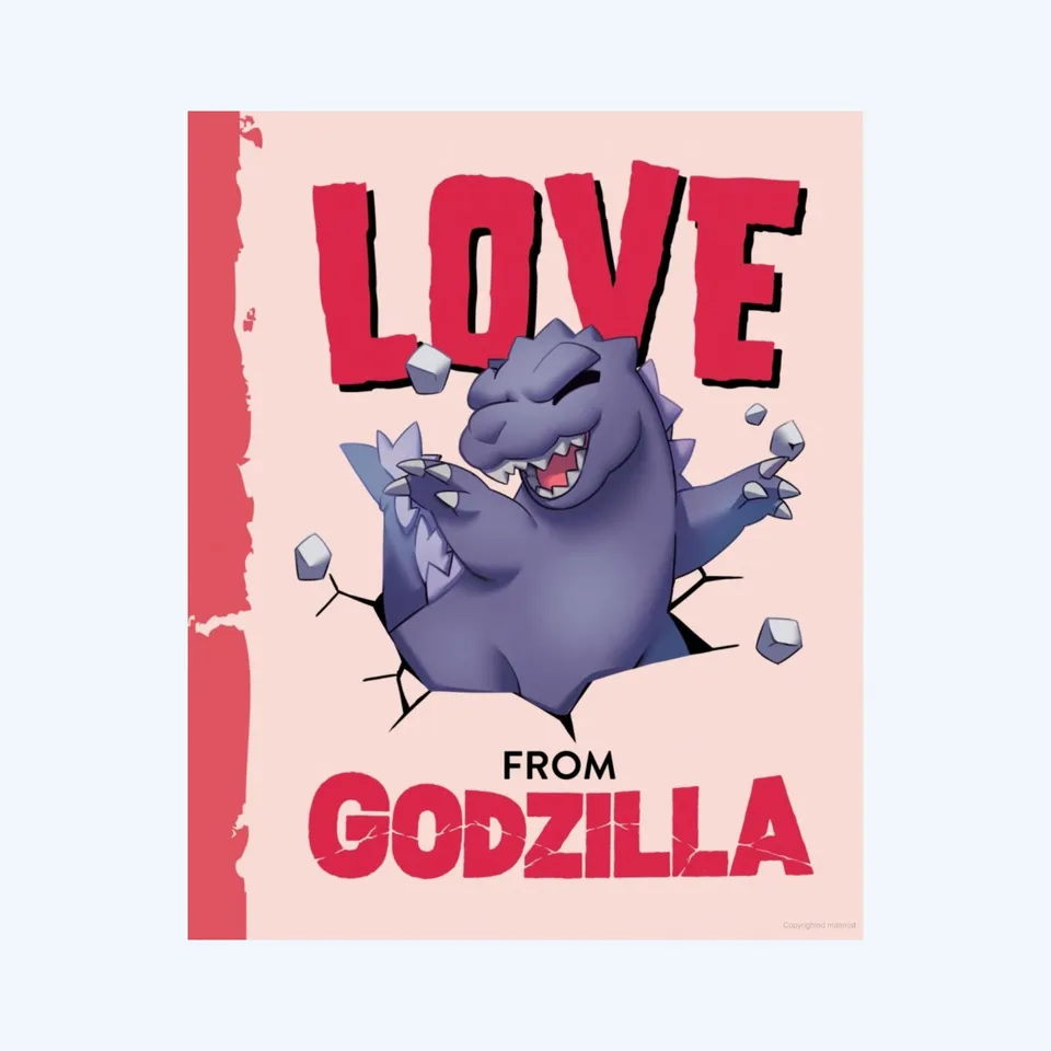 godzilla-love-from-godzilla-buch-hardcover-englisch-32-seiten image 1