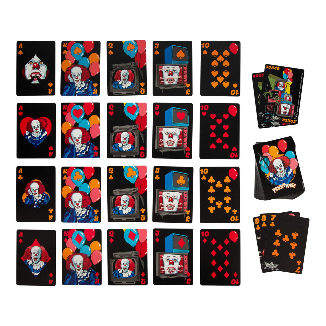 stephen-kings-es-spielkarten-kartenspiel-pennywise image 4