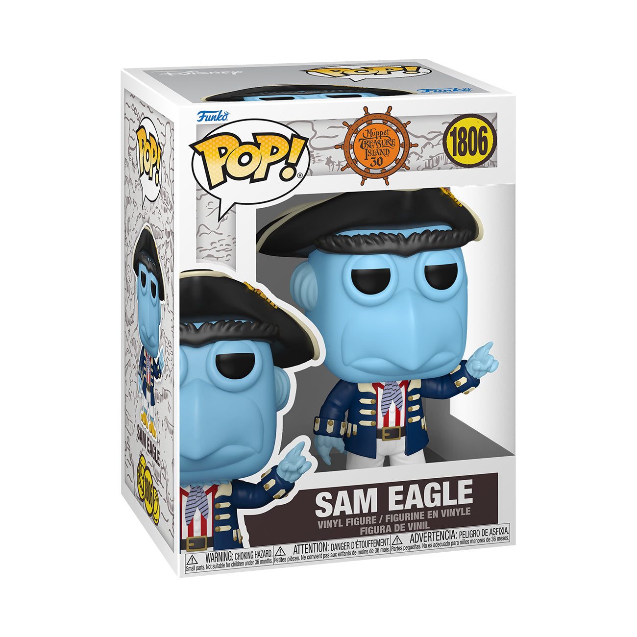 funko-pop-muppets-treasure-island-sam-eagle-figur-9-cm image 1
