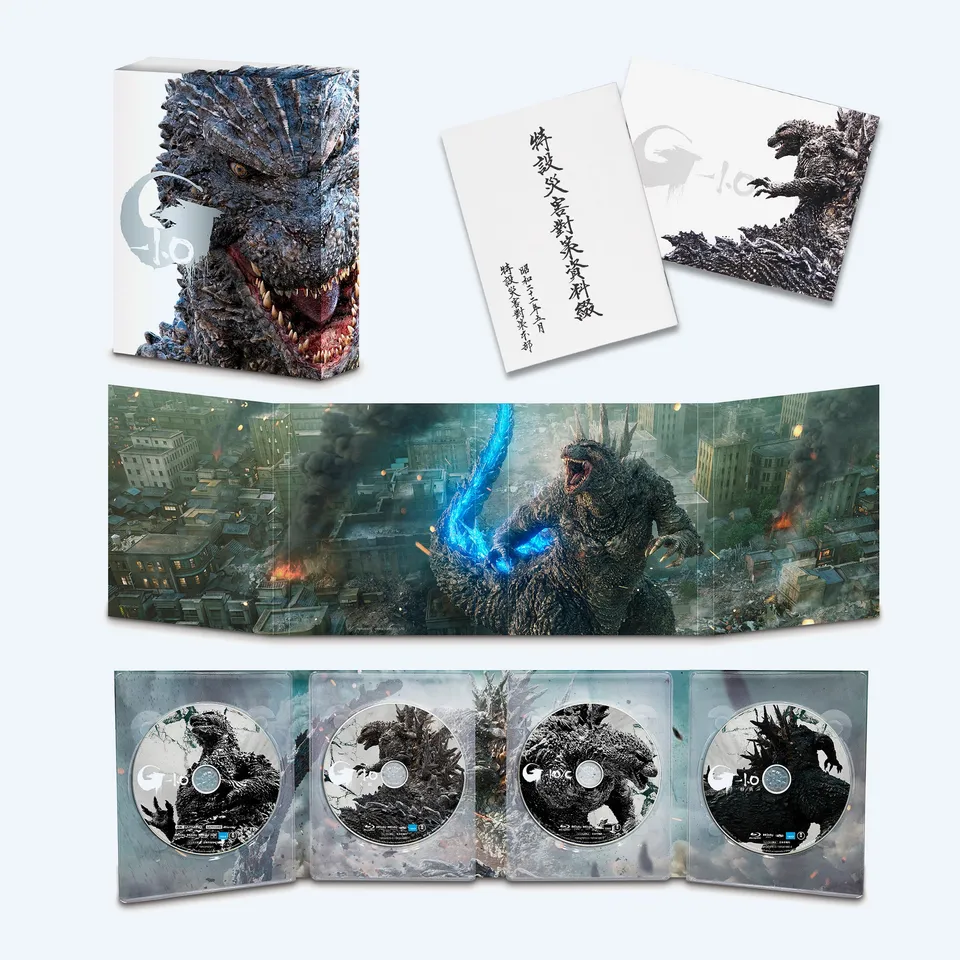 godzilla-minus-one-blu-ray-deluxe-japan-sammlerbox-4-disc image 1