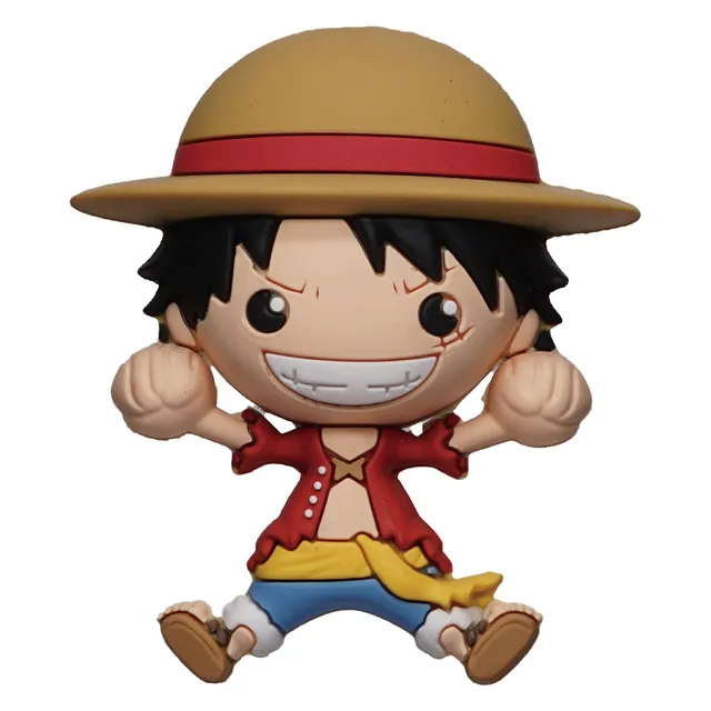 one-piece-luffy-3d-schaumstoff-magnet-k-hlschrank image 1