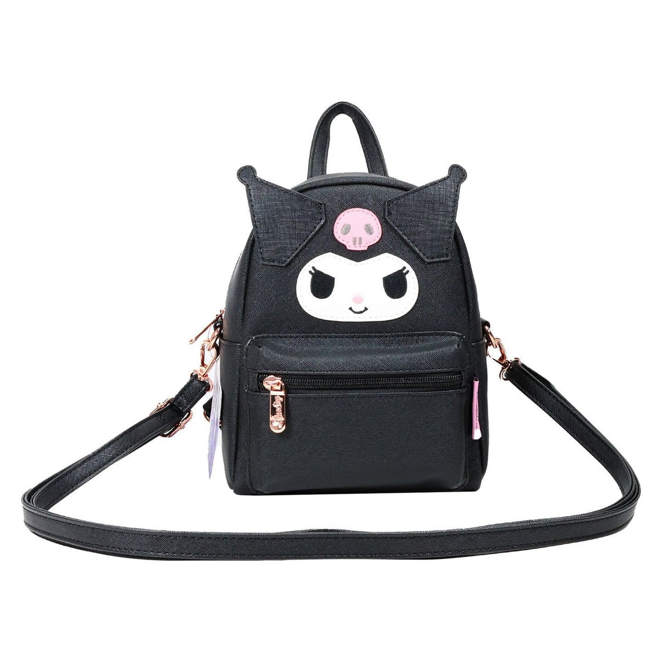 sanrio-kuromi-mini-rucksack-klein-schwarz image 1