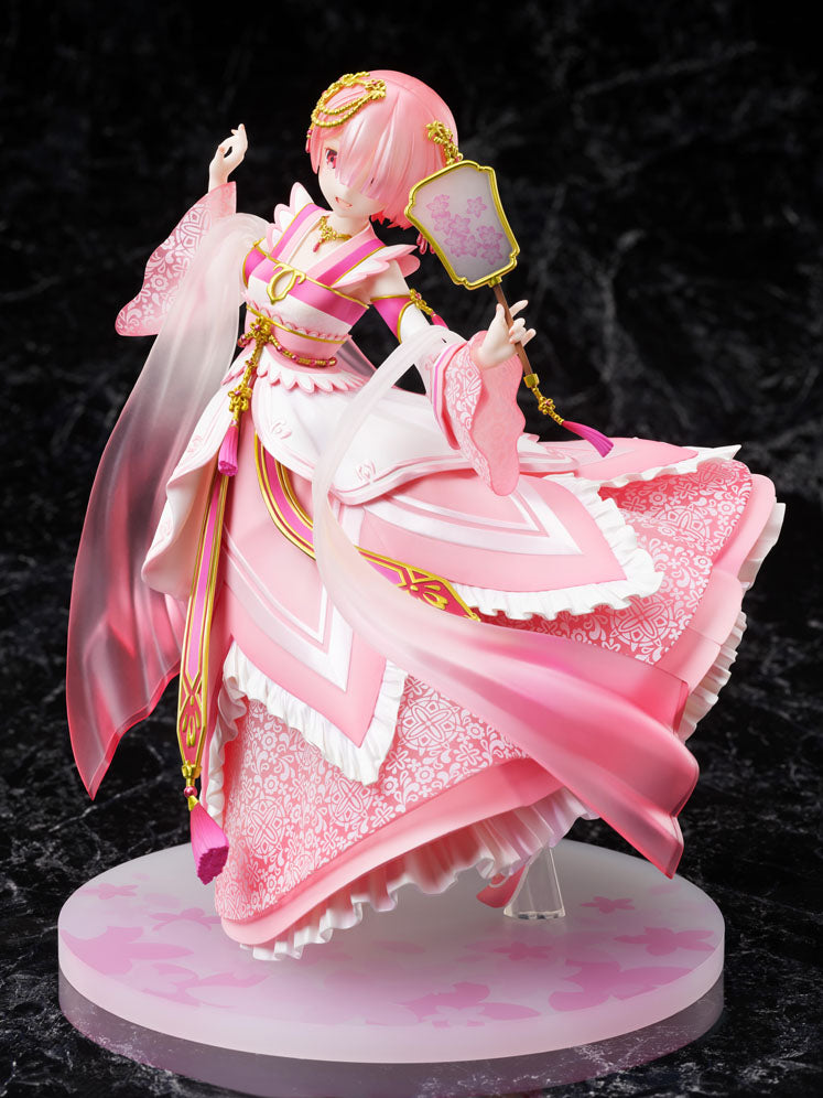 furyu-f-nex-ram-figur-hanfu-pink-1-7-mit-wechselgesicht image 6