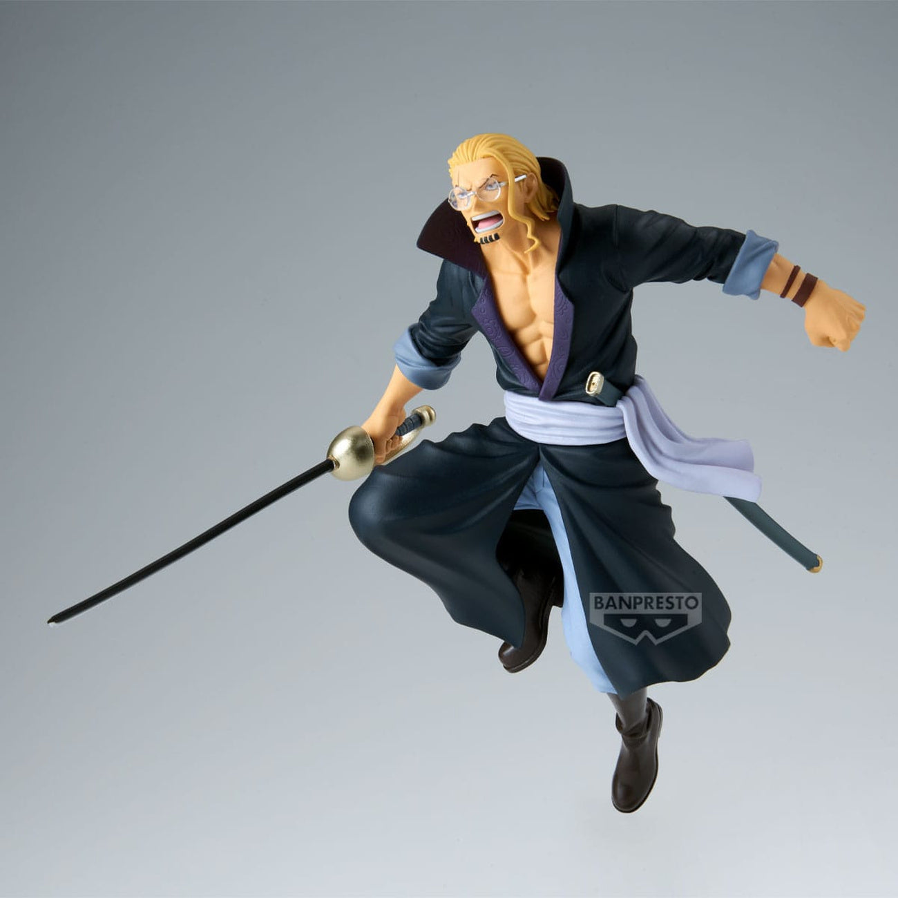 one-piece-silvers-rayleigh-battle-record-statue-pvc-figur image 2