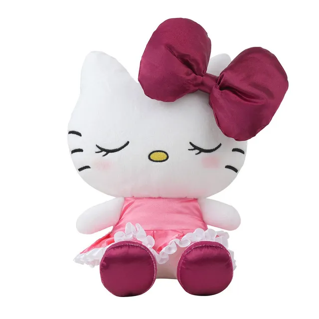 sanrio-hello-kitty-red-velvet-dress-pl-schfigur-xl-35-cm image 1