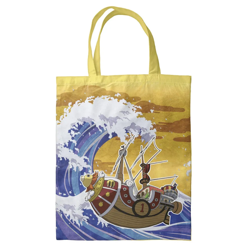 one-piece-tragetasche-gelb-40x35-cm-polyester-shopper image 1