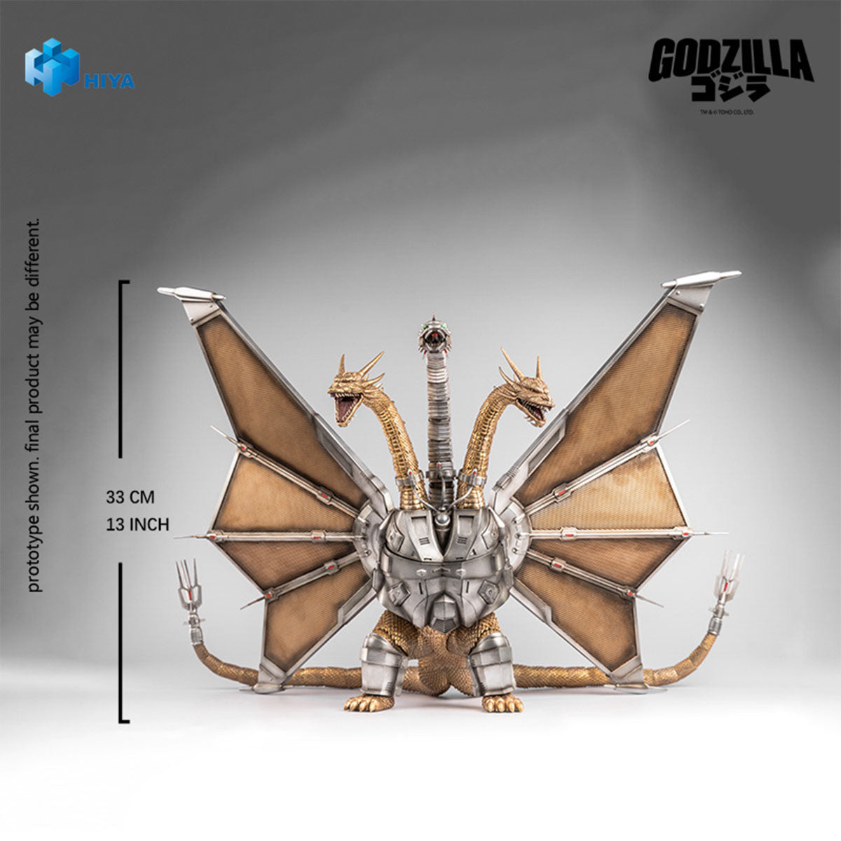 hiya-mecha-king-ghidorah-1991-actionfigur-33-cm image 3