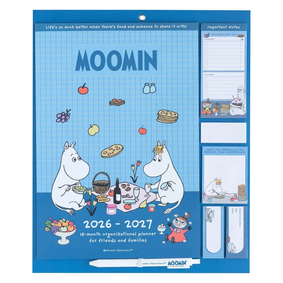 moomin-magnetischer-planer-2026-27-wandplaner-30x35-cm image 1