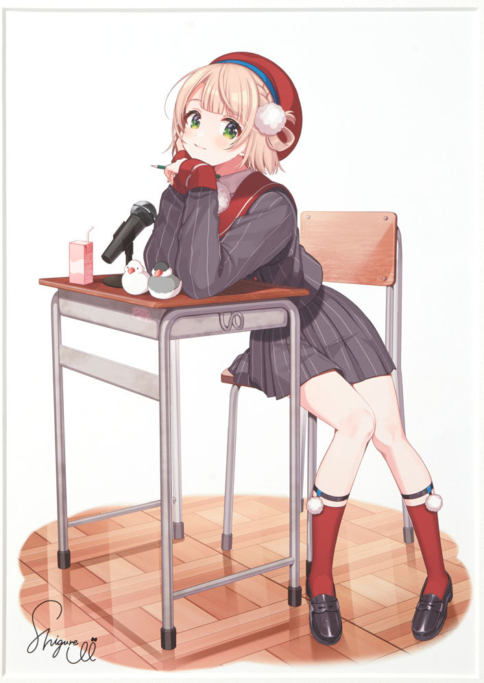 furyu-f-nex-shigure-ui-kunstdruck-primo-art-gerahmt-mit-signatur image 3