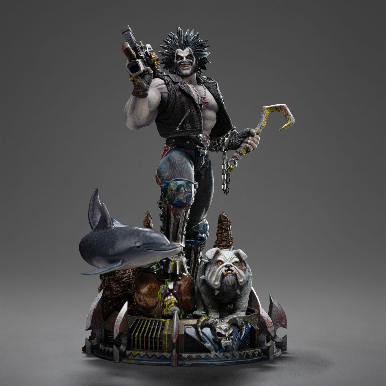 dc-comics-art-scale-lobo-unleashed-statue-24-cm-resin image 4
