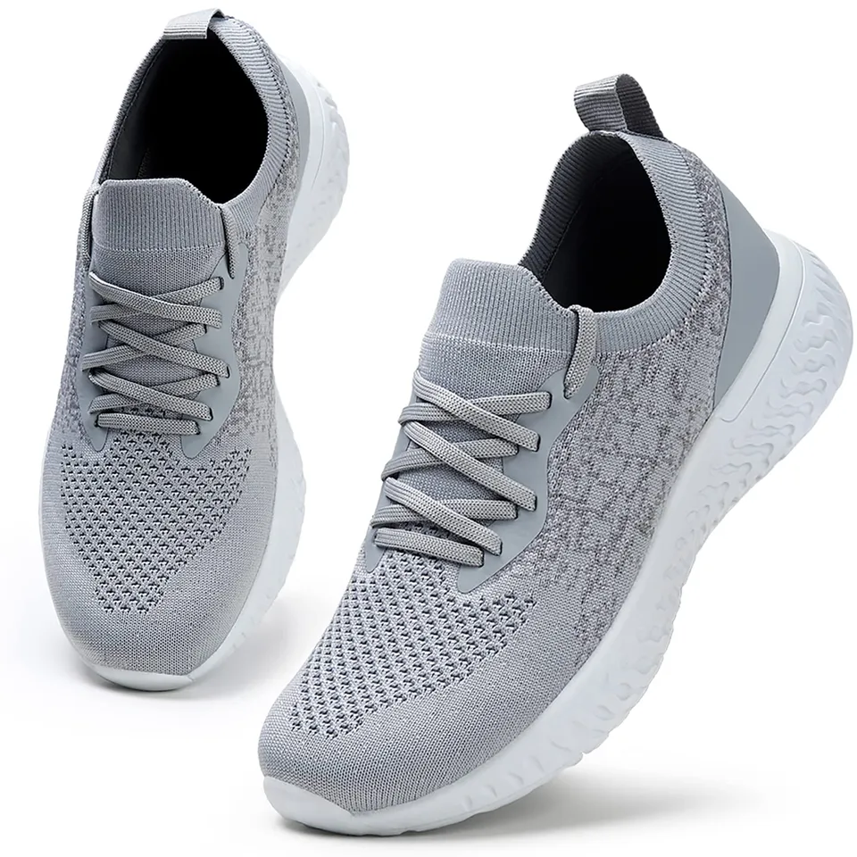 hkr-damen-sneaker-turnschuhe-grau-m-leicht-atmungsaktiv image 1