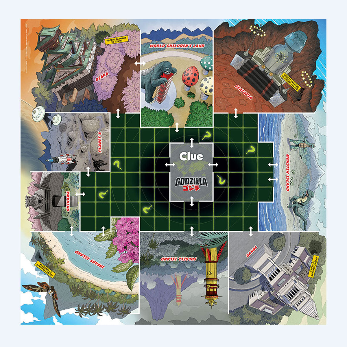 godzilla-clue-brettspiel-standard-2-6-spieler-ab-8-jahren image 5