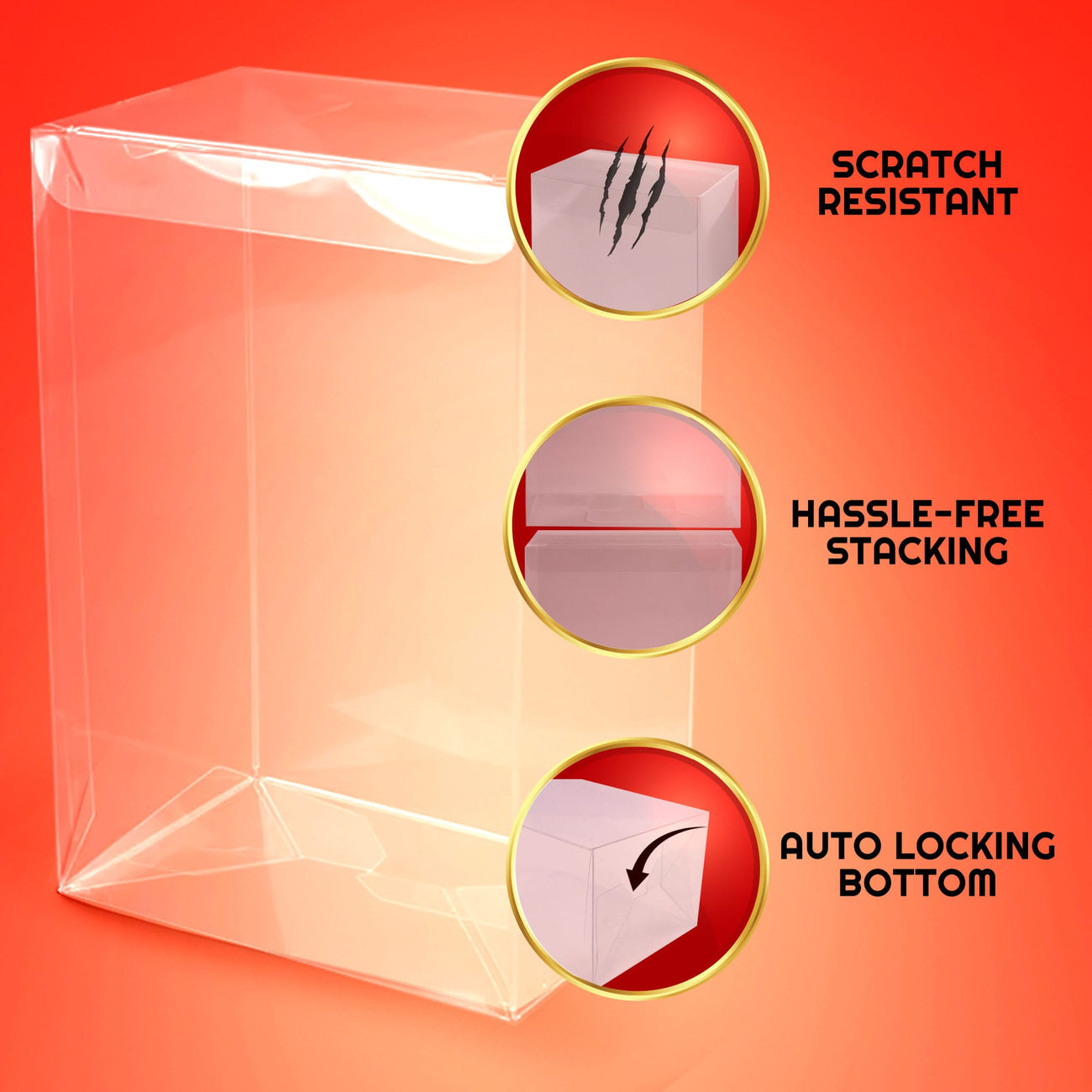 elbenwald-amiibo-pet-schutzh-lle-10er-pack-transparent image 2