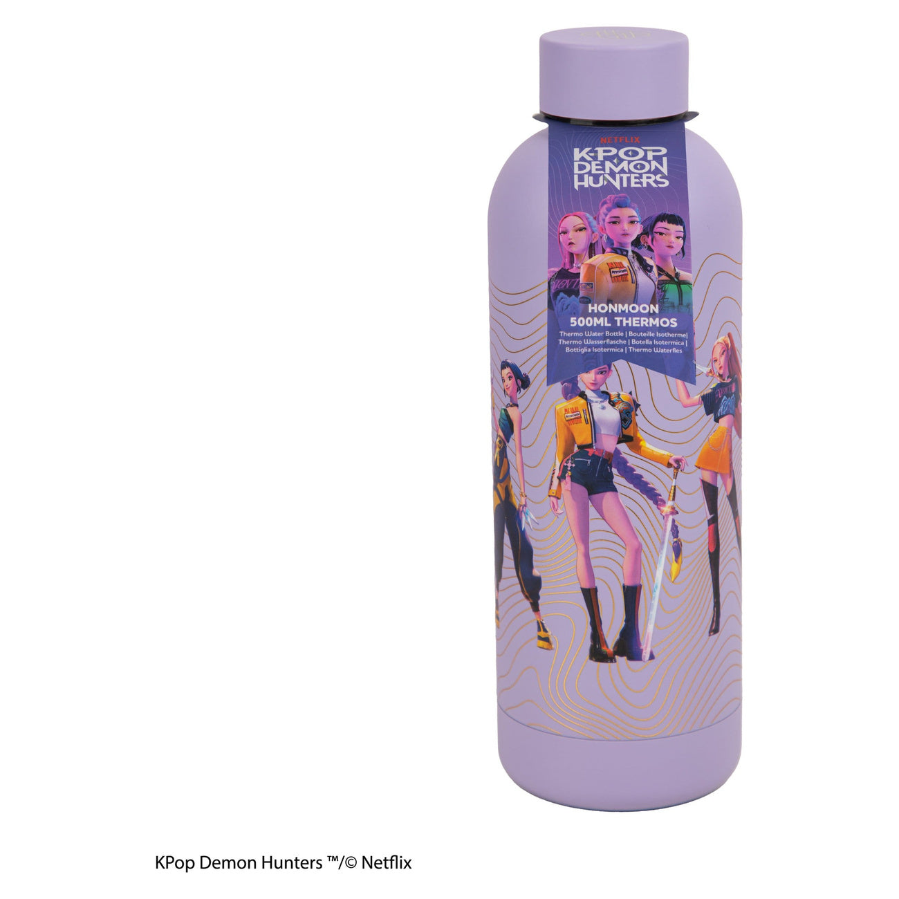 kpop-demon-hunters-honmoon-trinkflasche-500-ml-edelstahl image 3