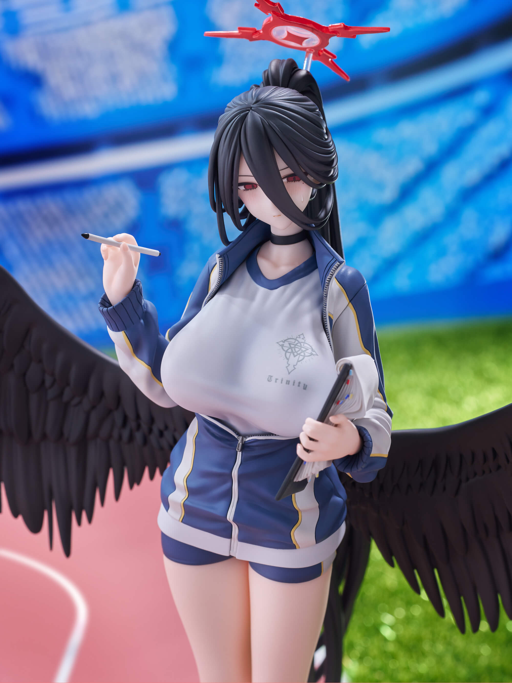 furyu-f-nex-hasumi-turnkleidung-1-7-figur-blue-archive image 2