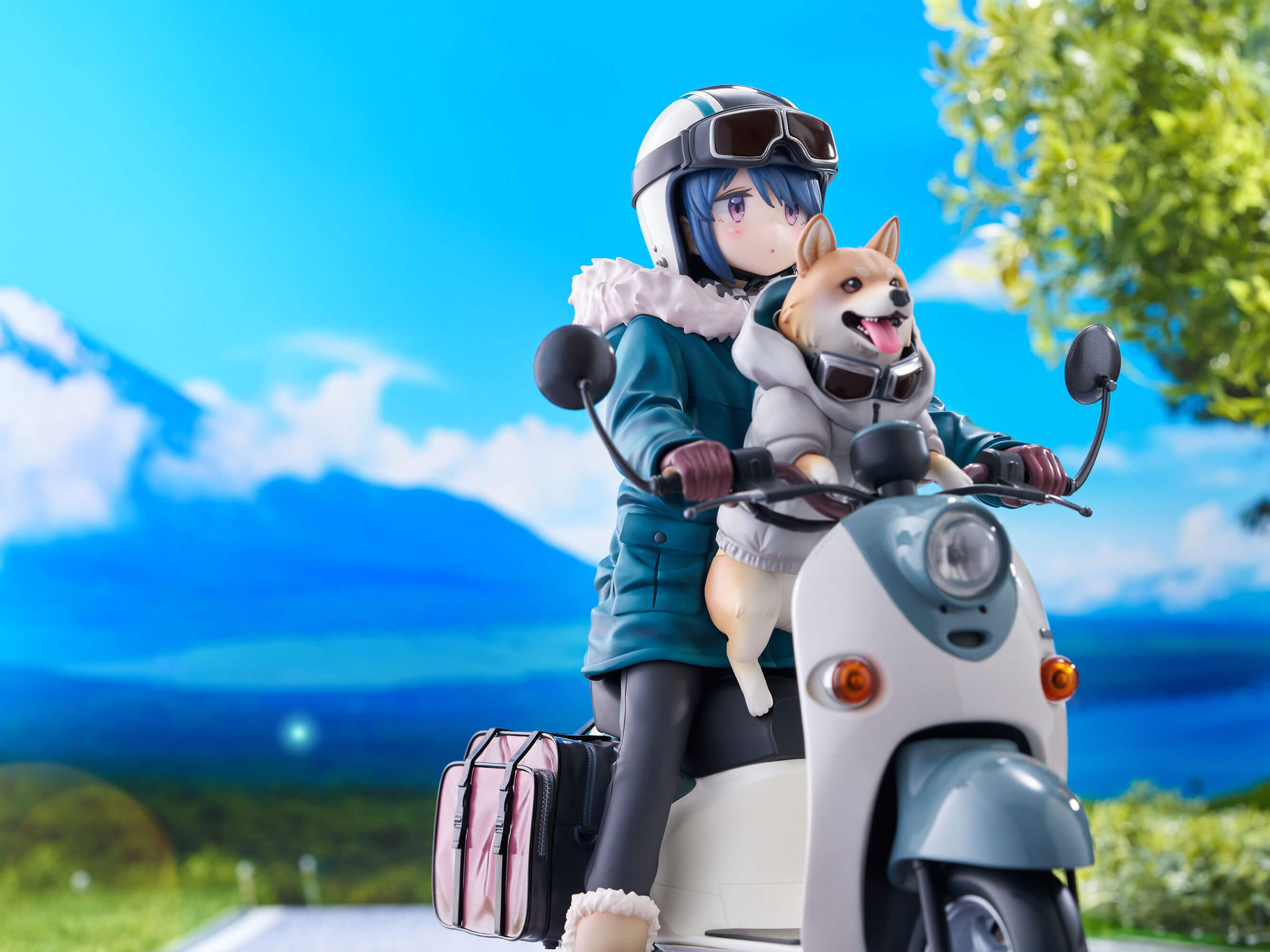 furyu-f-nex-shima-rin-1-7-figur-motorrad-mit-hund image 4