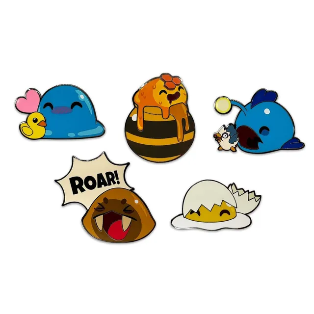 slime-rancher-ansteck-pins-set-5-tlg-2-5-cm-slimes image 1