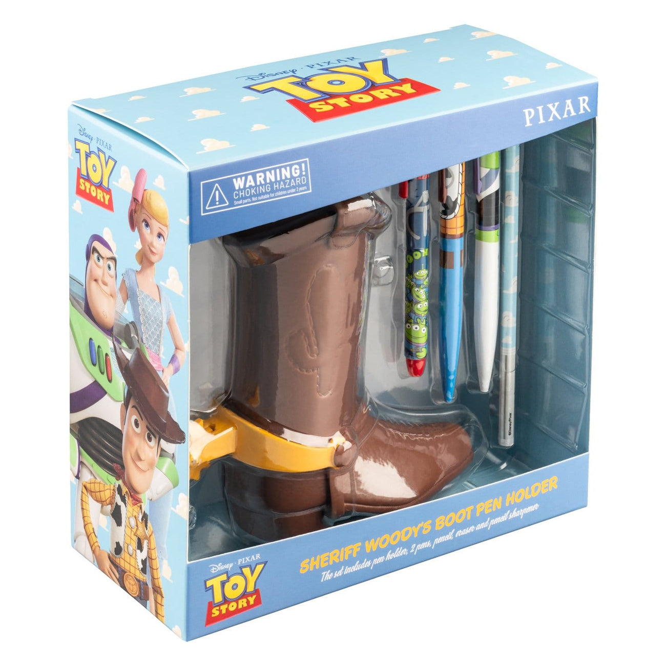 elbenwald-toy-story-woody-stiefel-stiftehalter-mit-schreibwaren-set image 7