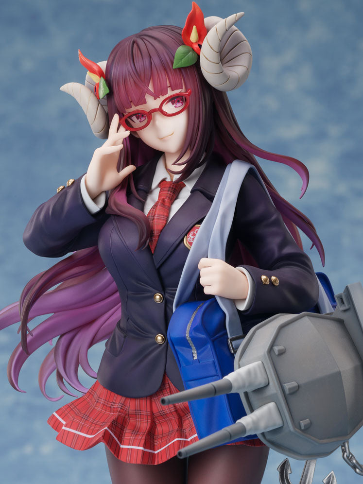 furyu-f-nex-suruga-kultur-ver-1-7-figur-azur-lane-brille image 4