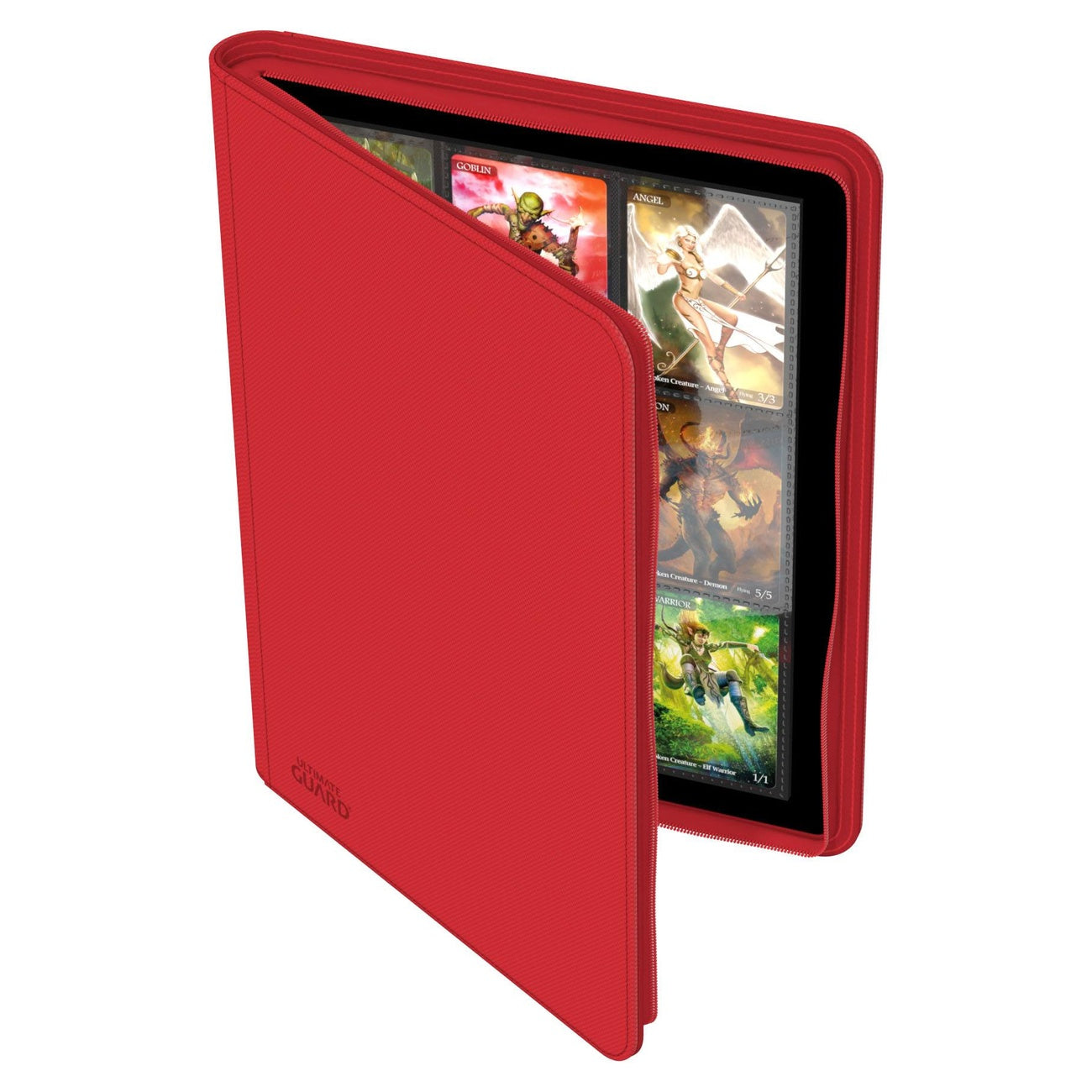 ultimate-guard-zipfolio-360-18-pocket-xenoskin-album-rot image 6