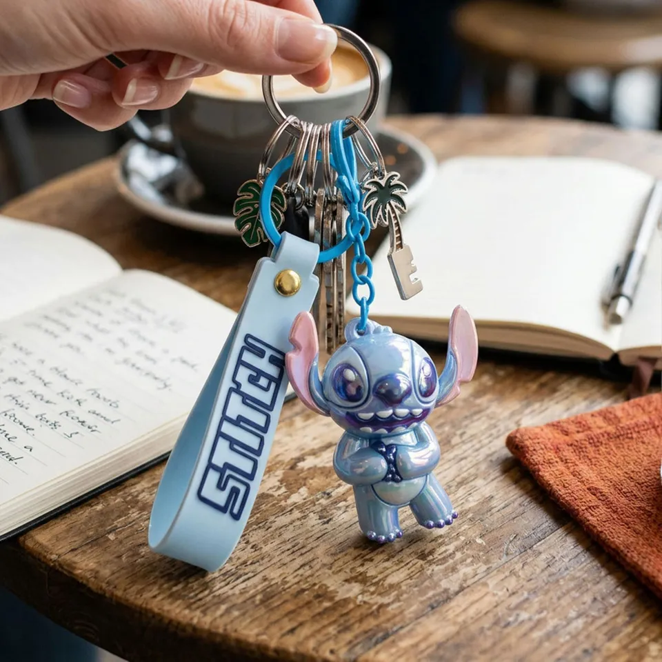disney-lilo-stitch-stitch-schl-sselanh-nger-blau image 1