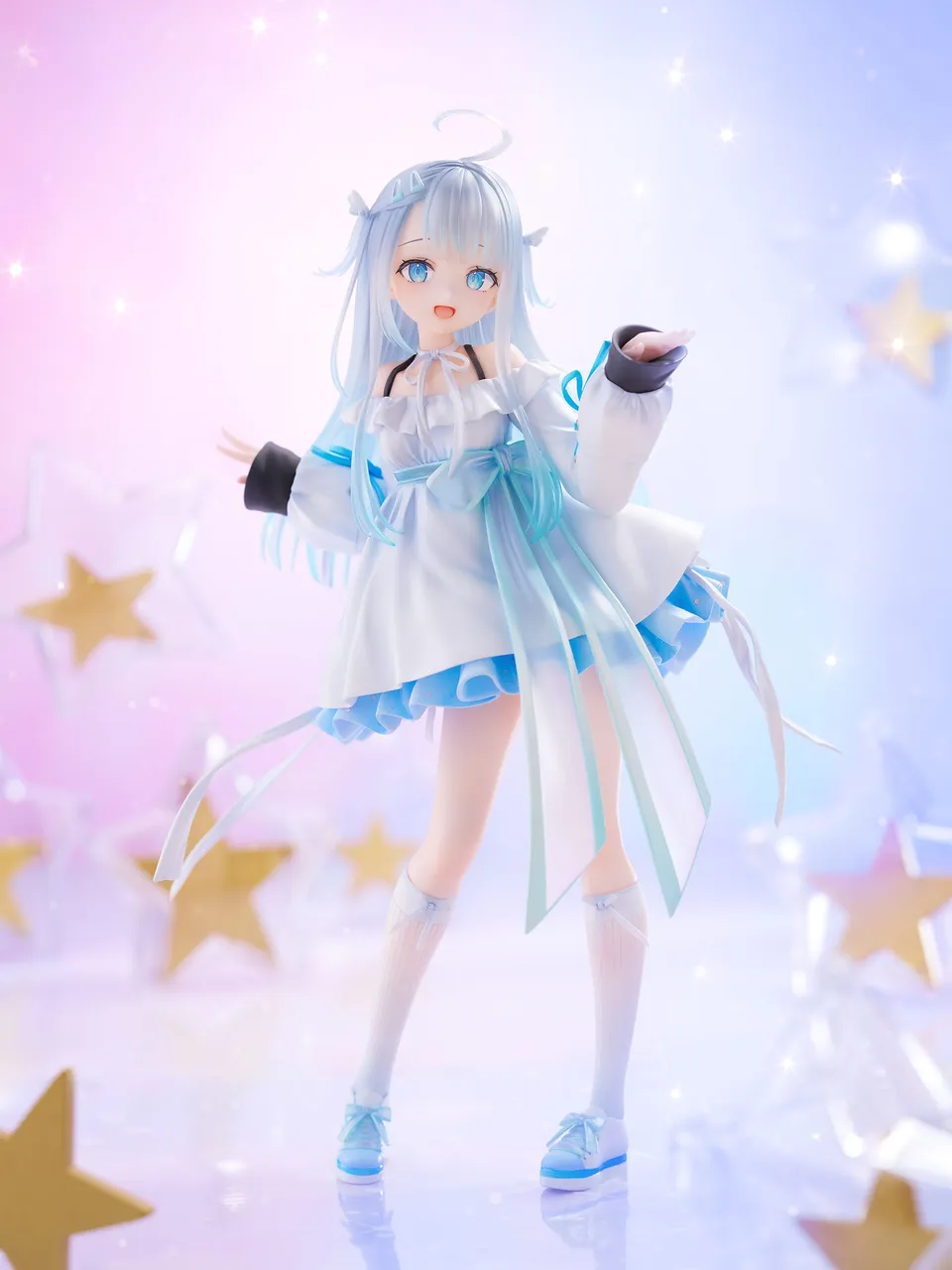 furyu-f-nex-amau-uto-1-7-figur-vtuber-wei-es-kleid image 1