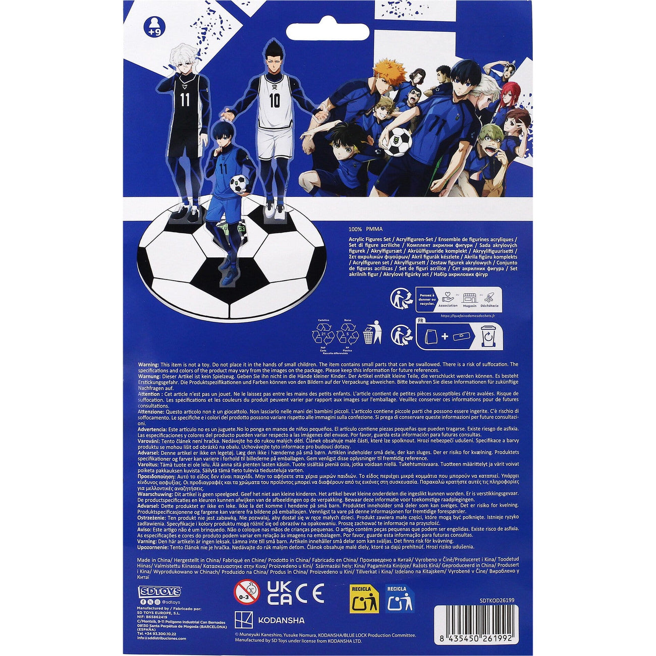 blue-lock-acrylfiguren-set-15-cm-mit-basis-sd-toys image 3