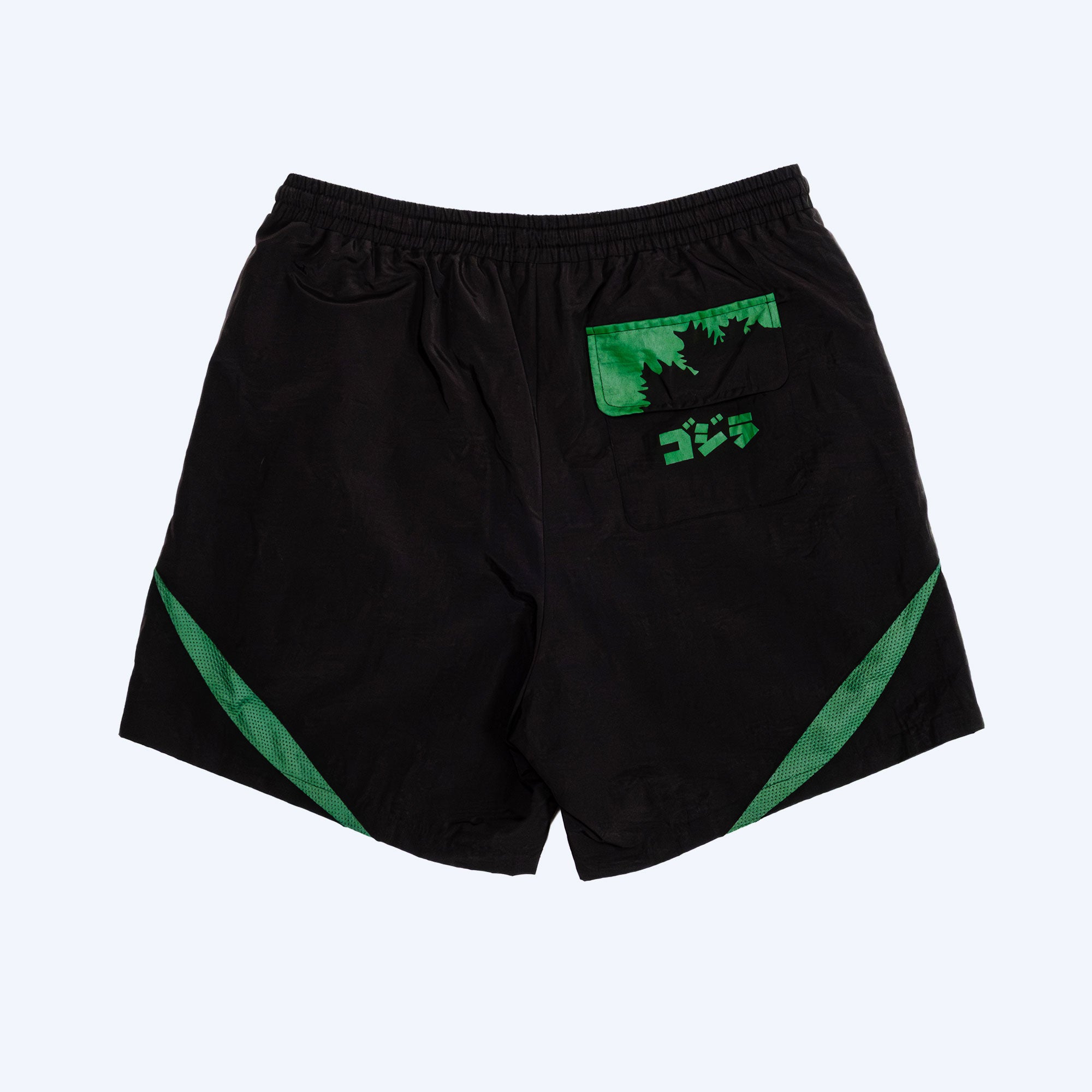 godzilla-essential-trainingsanzug-jacke-shorts-gr-n-schwarz image 7