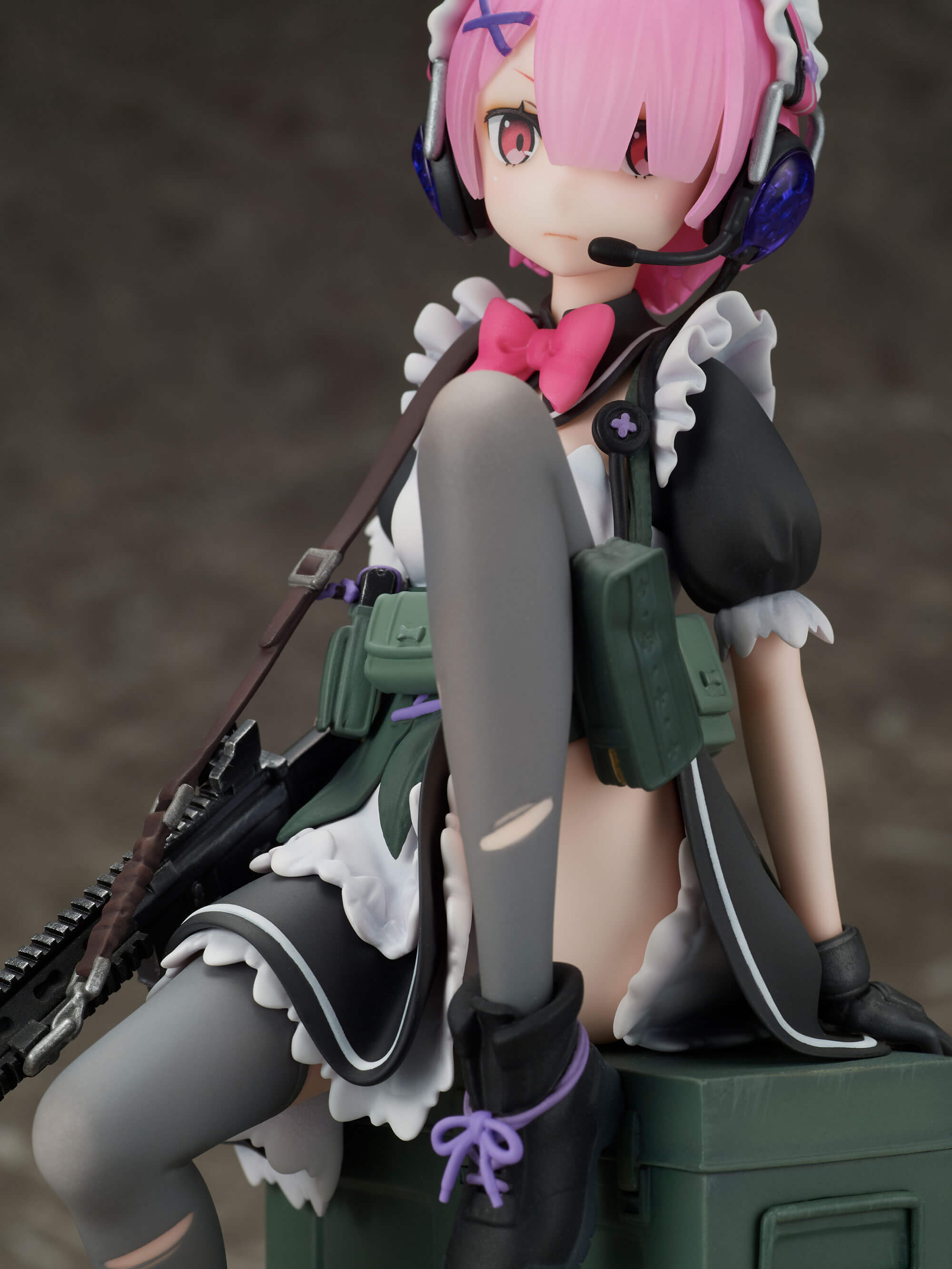 furyu-f-nex-ram-military-1-7-figur-re-zero-maid image 4