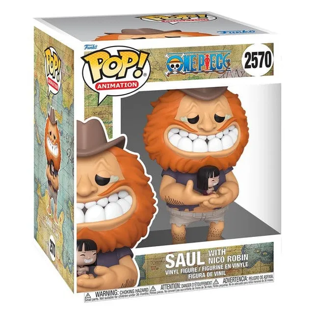 funko-one-piece-saul-mit-nico-robin-jumbo-pop-figur-vinyl image 1