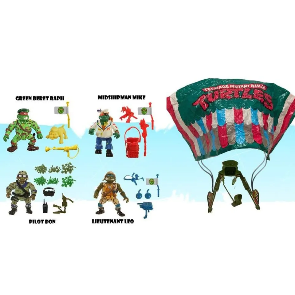 tmnt-classic-actionfiguren-4er-pack-sewer-heroes image 1