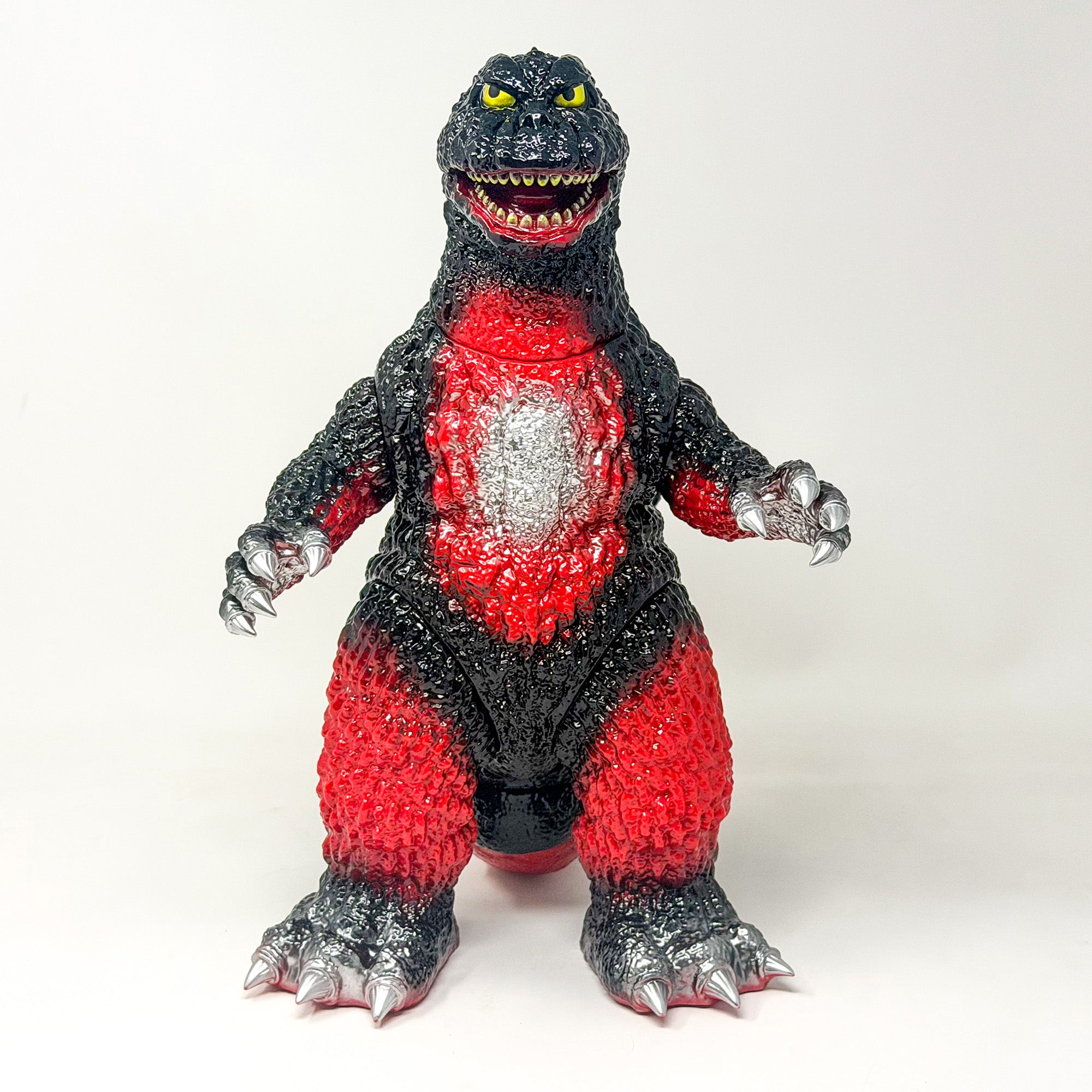 spiral-godzilla-1965-sofubi-figur-rot-30-cm image 2