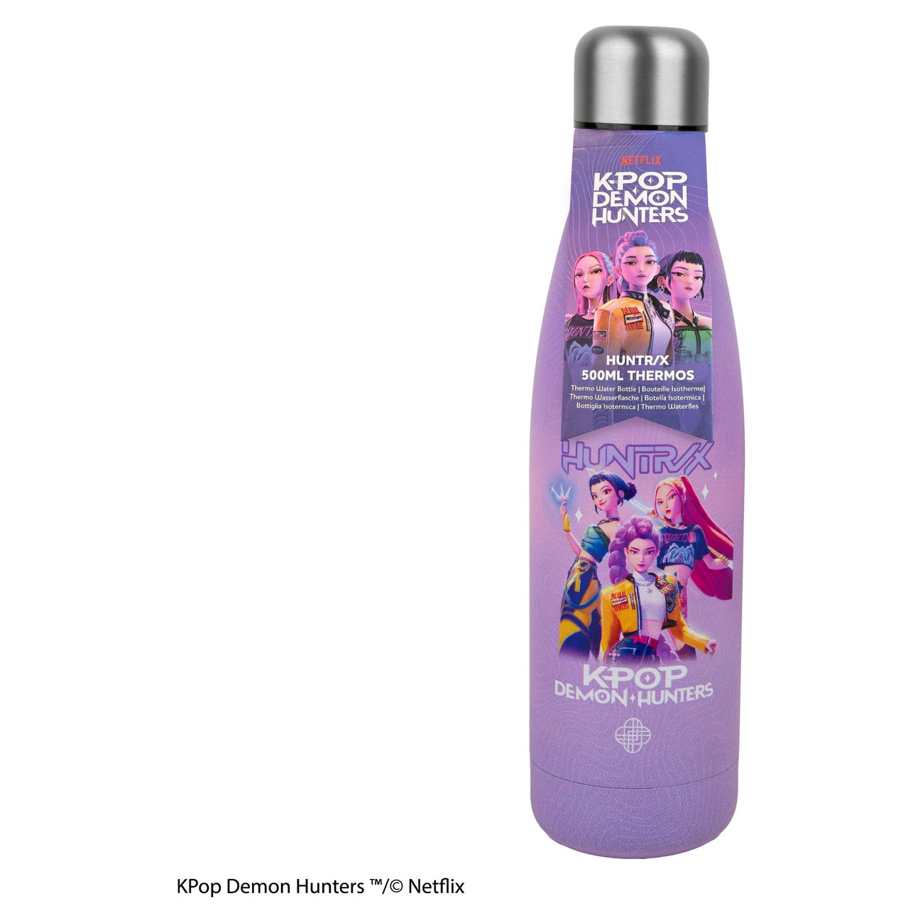 kpop-demon-hunters-huntr-x-trinkflasche-edelstahl-500-ml image 4