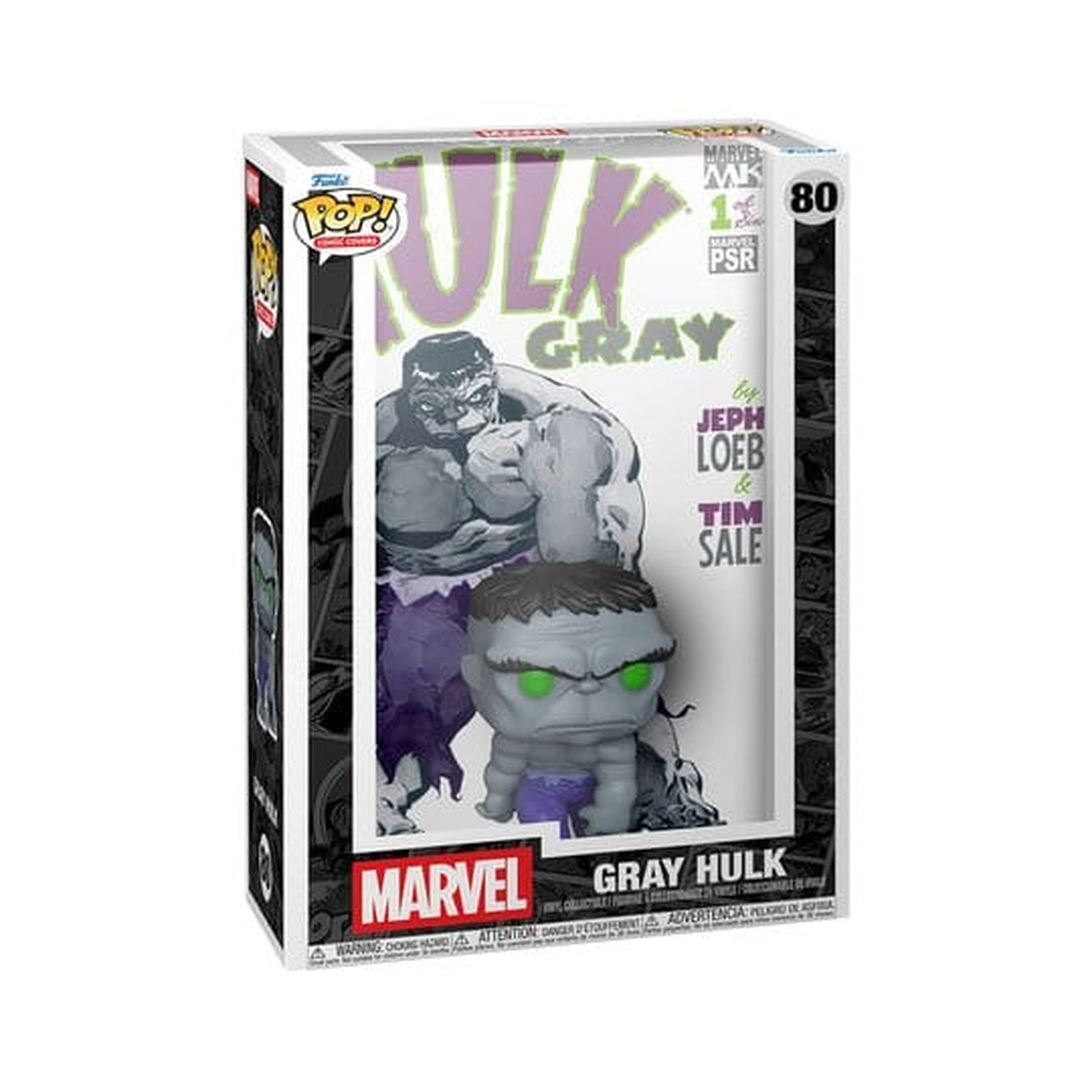 marvel-funko-pop-gray-hulk-vinyl-figur-comic-covers-9-cm image 2